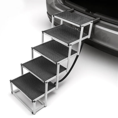 Leeyoung Everyday Move™ Compact Dog Stairs (Standard 5-Step / Secure-Climb 4-Step)